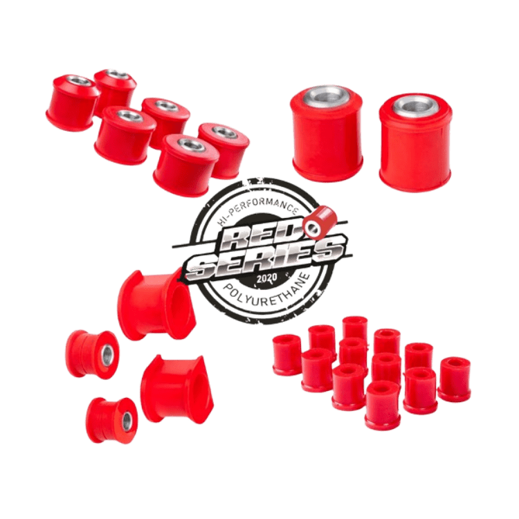 Red-Series Toyota Land Cruiser 79 Series Complete Suspension Bush Kit (MB009)