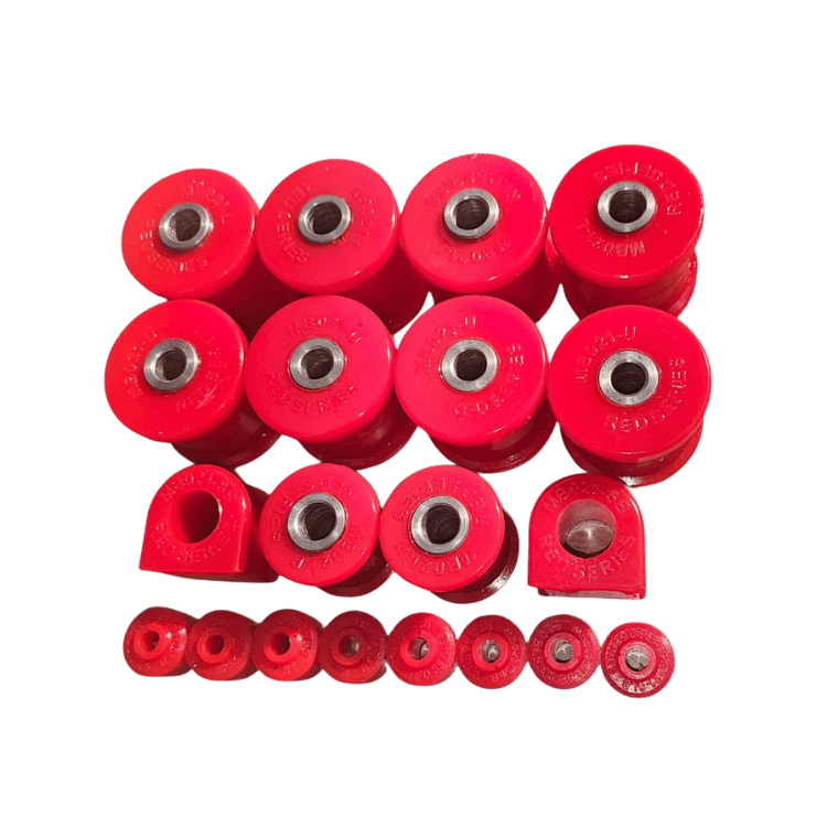 Red-Series Toyota FJ Cruiser Complete Rear Suspension Bush Kit (MB021)