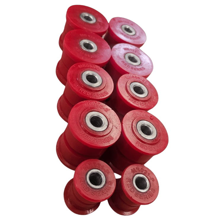 Red-Series MB136 Rear Upper & Lower Trailing Arm Bush Kit & Panhard Rod Bush Kit